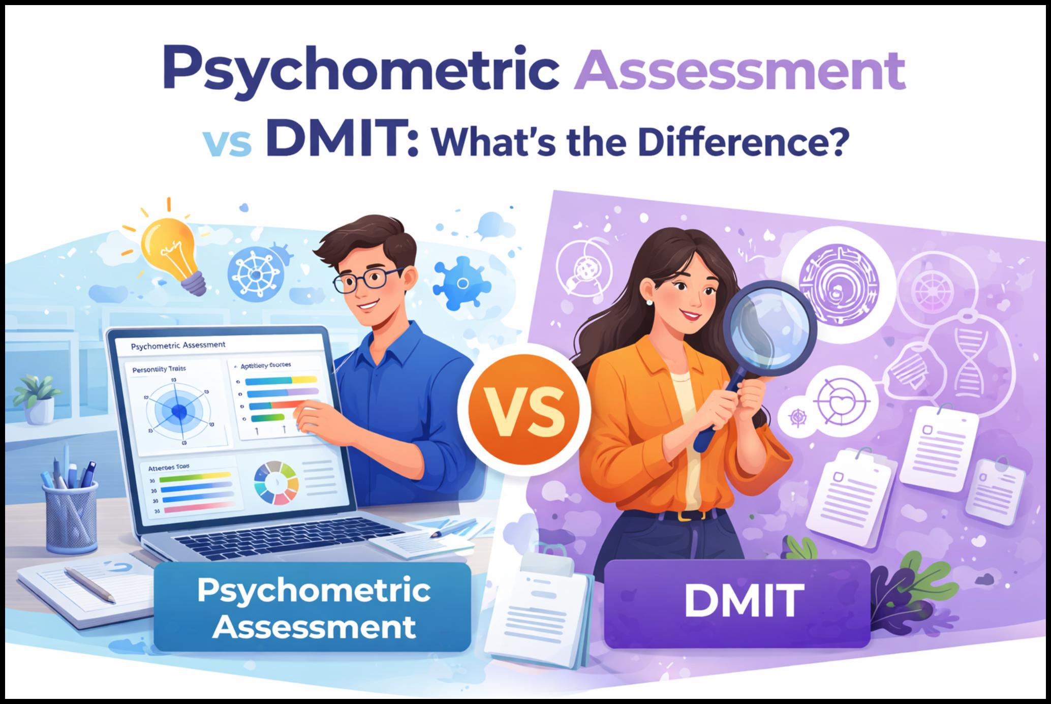 Psychometric Assessment vs DMIT: What’s the Difference?